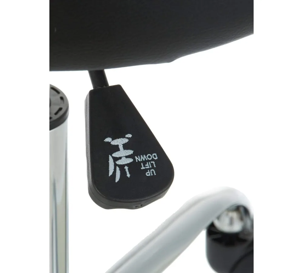 مقعد صياغة قابل للتعديل مع عجلات، كرسي مكتب دوار للمنزل وأماكن العمل، تصميم مريح باللون الأسود