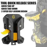 GODKIN Get Organized with Portable Power Tool Storage Hooks and Quick Release Drill Holders