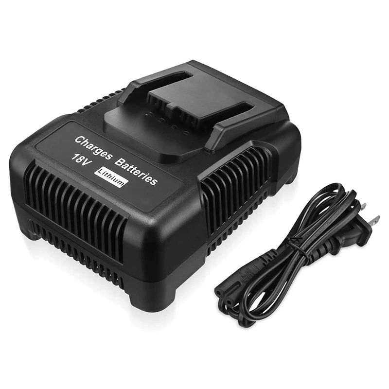 

18V R86092 Battery Charger Compatible With Ridgid 18V Charger For AC840087P R840087 R840083, R840085 Battery US Plug