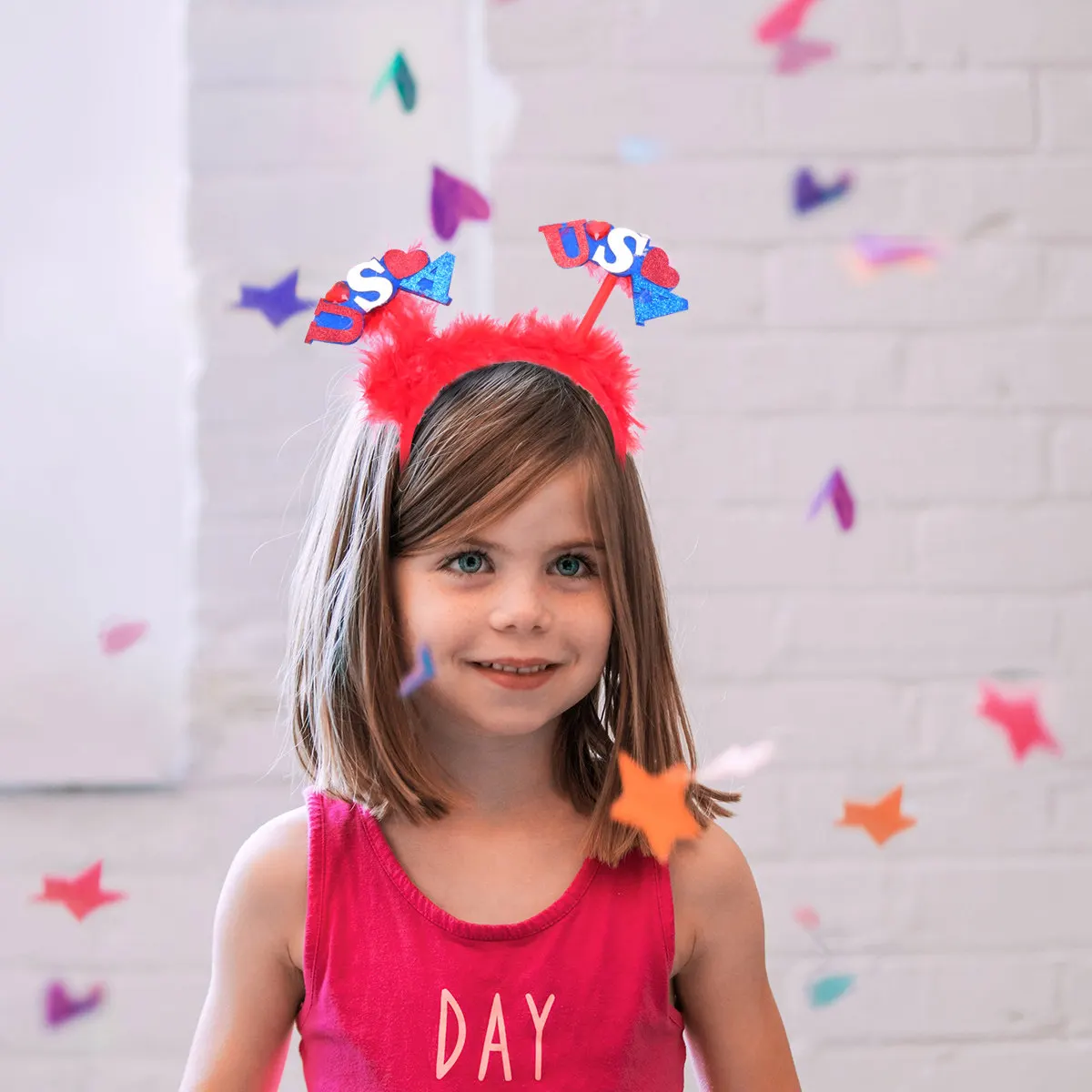 

1 шт. повязка на голову с флагом США, модный ободок для волос с декором, праздничный головной убор, романтический аксессуар для повседневной носки