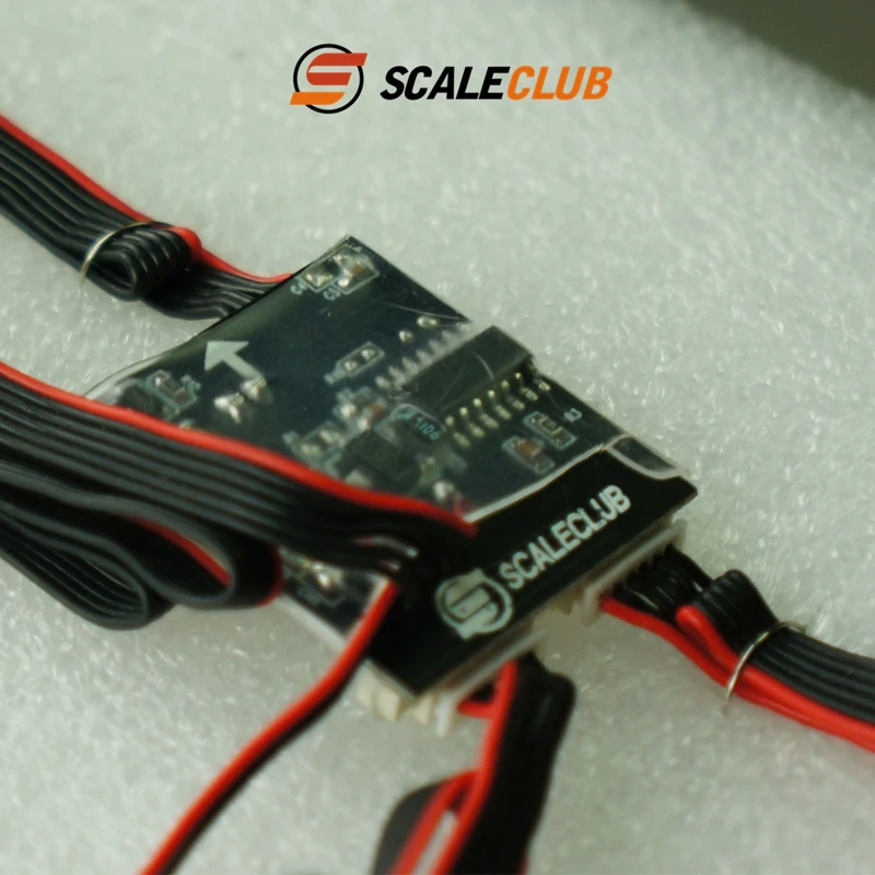 

Scaleclub 1/14 Tamiya трактор самосвал контейнер грузовик модель с дистанционным управлением игрушка модифицированное обновление новый световой набор