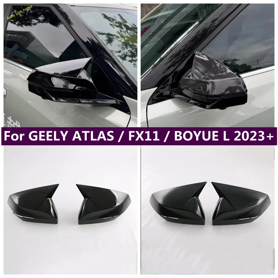 

Rearview Mirror Caps Protective Cover Trim Turning Mirror Fit For GEELY ATLAS / FX11 / BOYUE L 2023 2024 Exterior Accessories