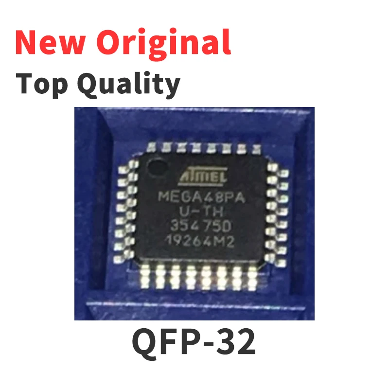 (1 Piece) ATMEGA48-20AU ATMEGA48A-AU ATMEGA48PA-15AZ ATMEGA48PA-AU R QFP-32 New Original Chip IC