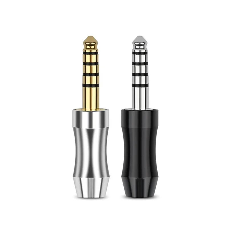 4.4mm 5 Poles Jack Speaker Terminal Full Balanced Audio Connector Consumer Electronics 4.4 Headphone Plug DIY Earphones Cable