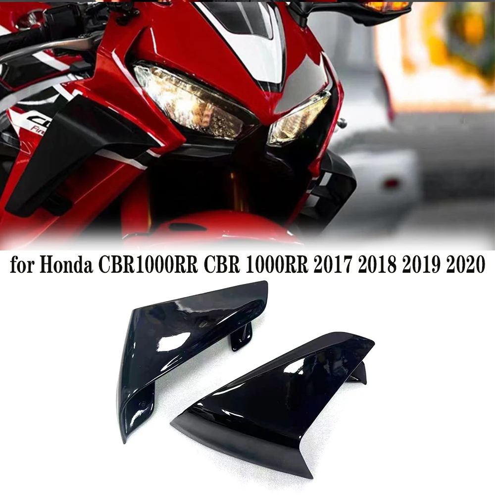 

ABS Carbon Fiber Color for Honda CBR1000RR CBR 1000RR 2017 2018 2019 2020 Winglet Fixed Wind Wing Aerodynamic Winglet Fairing