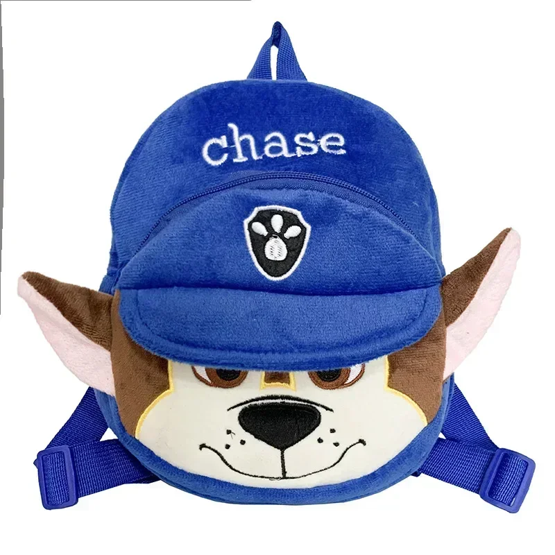 Sacs à dos en peluche de dessin animé Paw Patrol pour enfants, Marshall, Rubble, Chase, Skye, figurines d'anime, chiot, école maternelle, cadeaux