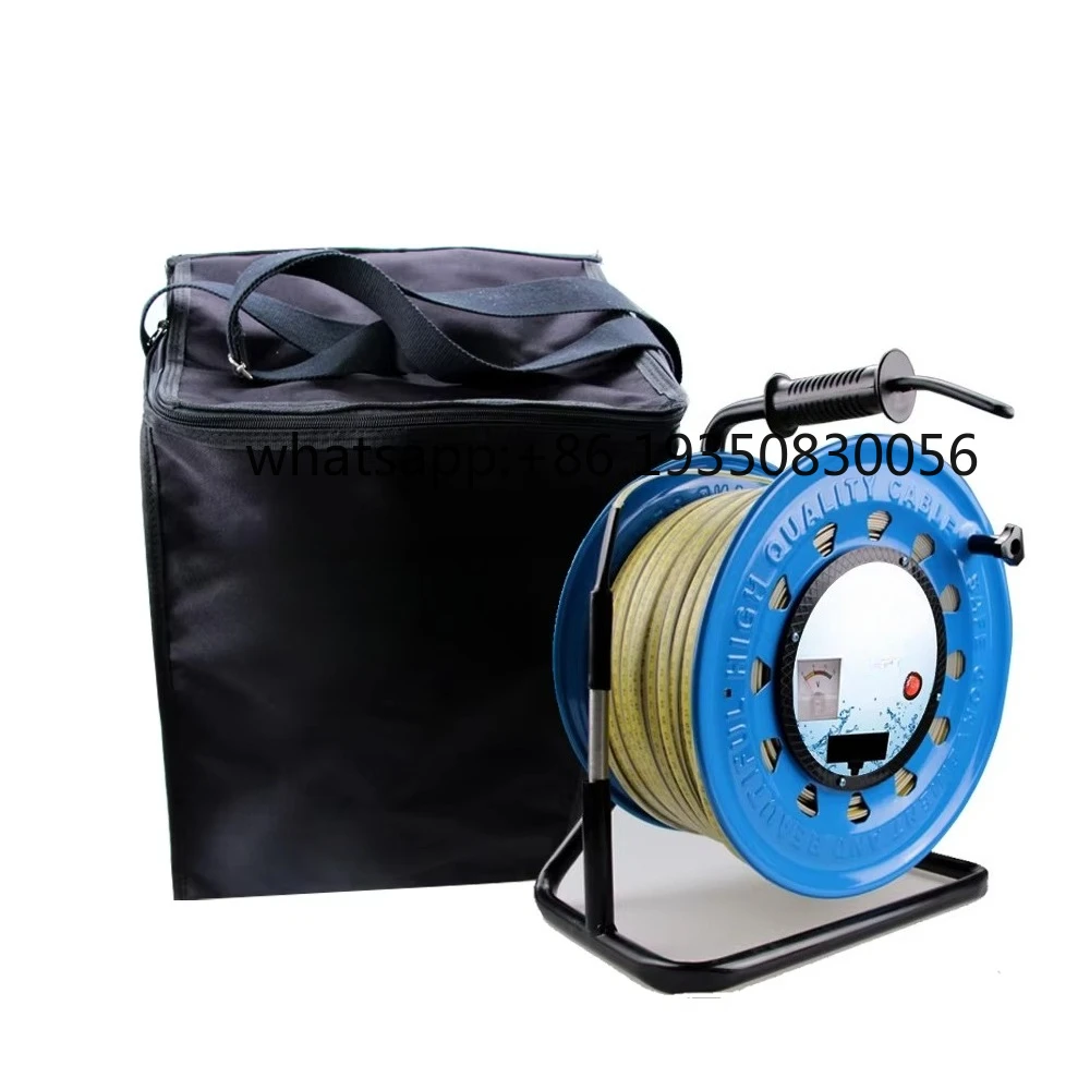 100m Water Level Measurement Tape for Deep Well, Oil Tank & Borehole-Stainless Steel Dip Meter with Brass Weight view 6