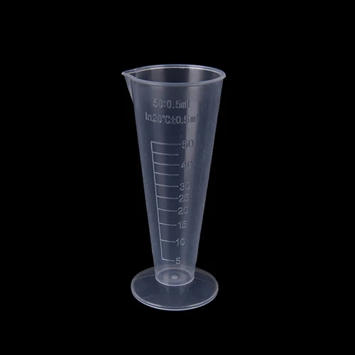 1PCS 50ml/100ml Plastic Transparent Measuring Cup Labs Graduated Beakers Kitchen Tools Accessories Liquid Measure Container Cup