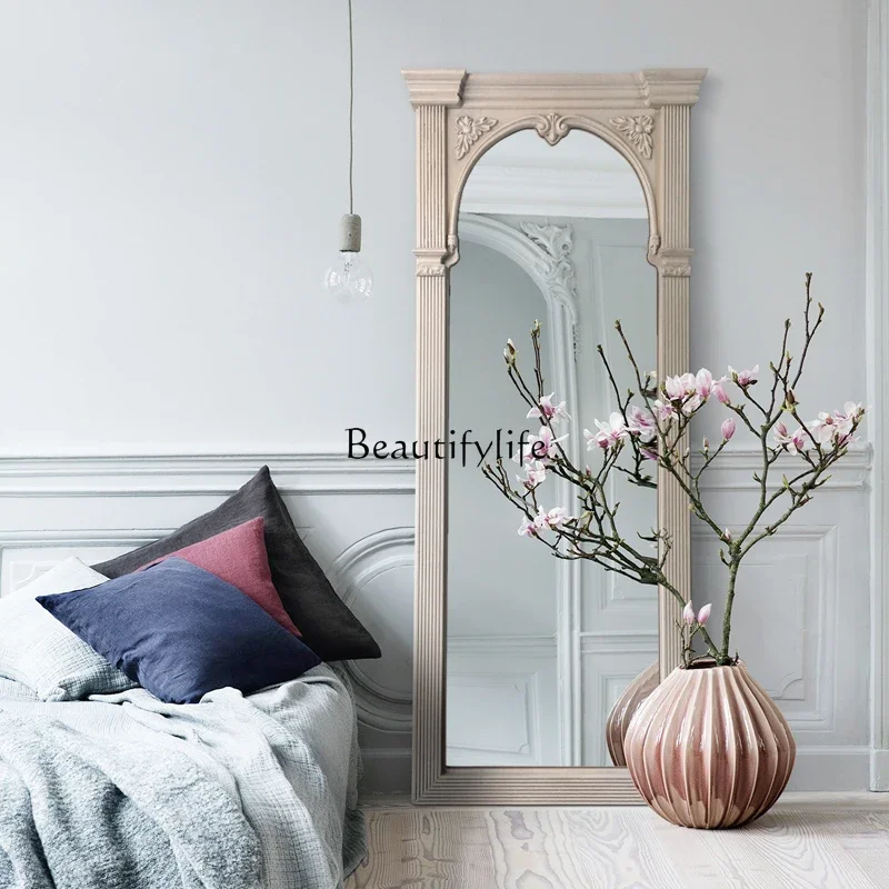 

yj7 Clothing store special fitting mirror girls bedroom personalized full body mirror home living room