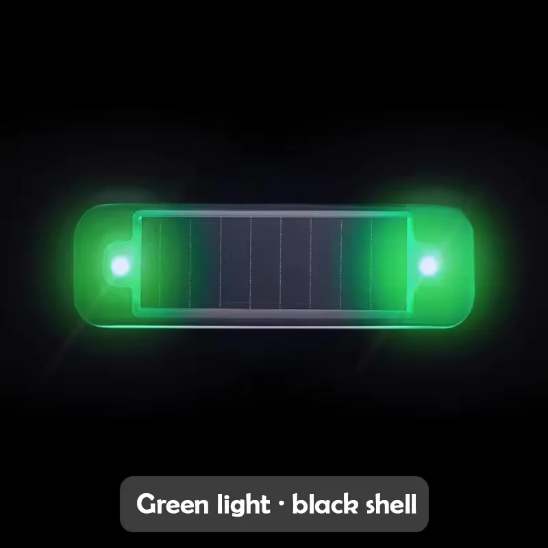 Solar-Warnleuchte LED Blinklicht Wasserdichte Solar-Sicherheitsleuchten für Nachtfahrten Absperrungen Sicherheits-Straßenbau-Schilder
