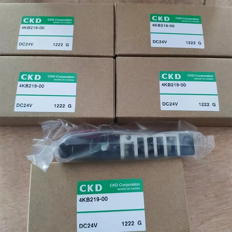 Original CKD 4KB219-00 DC24V AC110V AC220V Solenoid Valve