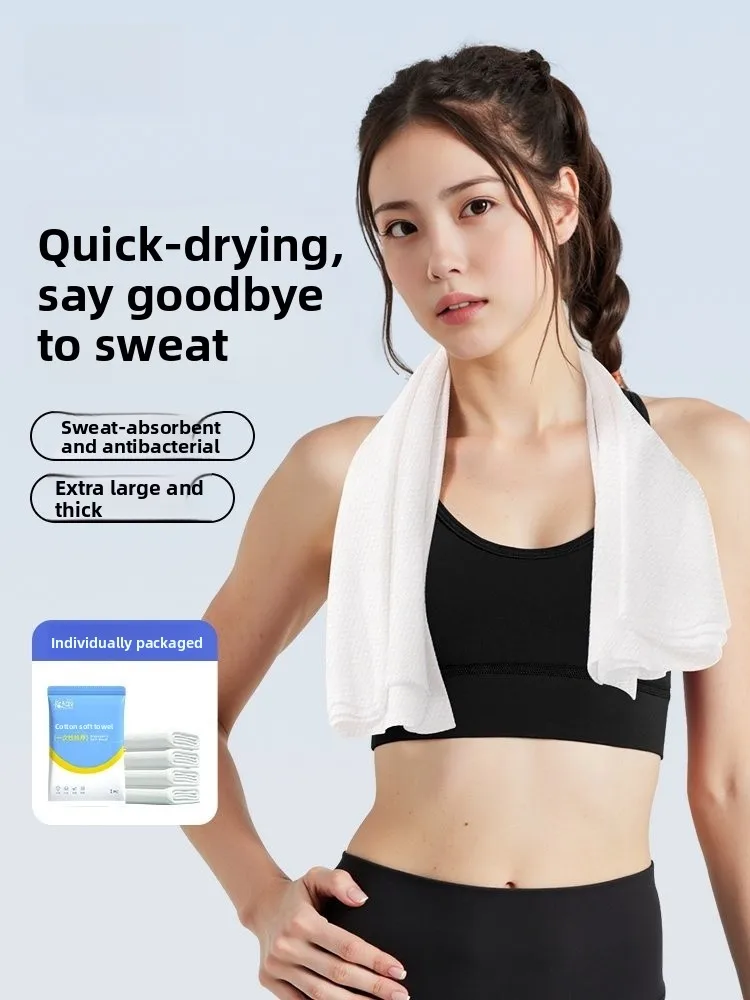 Disposable Sweat Towel Fitness Sports Sweat Absorption Bath Towel Special Purpose Absorbent Towel for Adults Exercise Towel