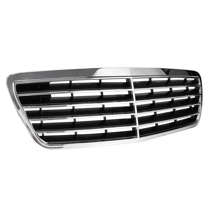 Car Front Bumper Grille Grill For Mercedes-Benz W210 E200 E180 E300 1999-2001