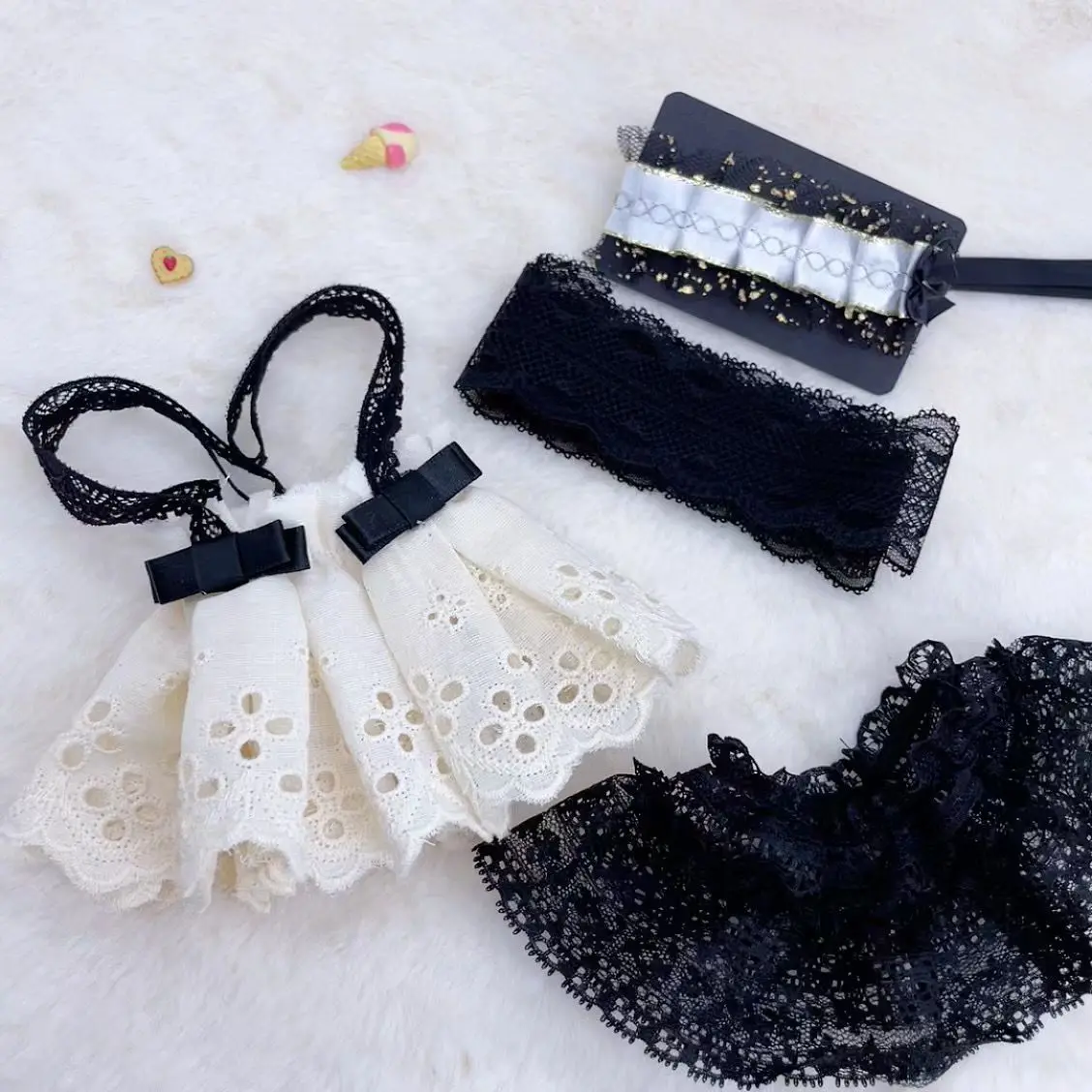 

20cm cotton doll clothes outing skirt cute skirt series