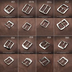 Premium Belt Buckle for Casual Attire High Grade 304 Stainless Steel Pin Buckle Accessories for Men's and Women's Belts