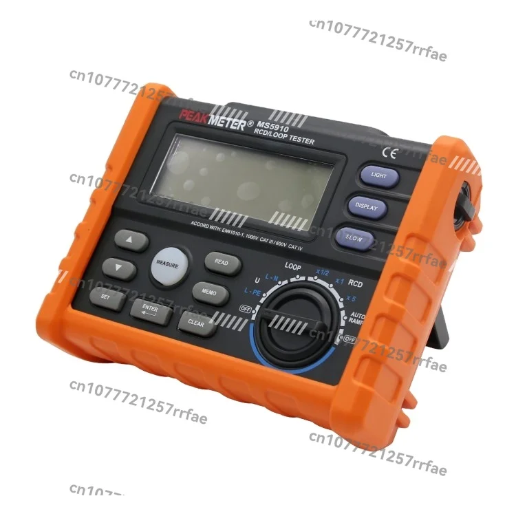 

MS5910 Digital RCD Tester Multimeter Loop Resistance Tester