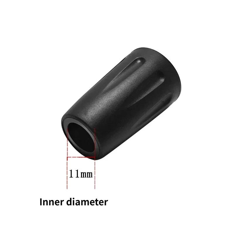 2 قطعة ملحقات عمود تسلق الجبال غطاء للقدم المستديرة غطاء مطاطي مادة PVC القديمة L2 #3