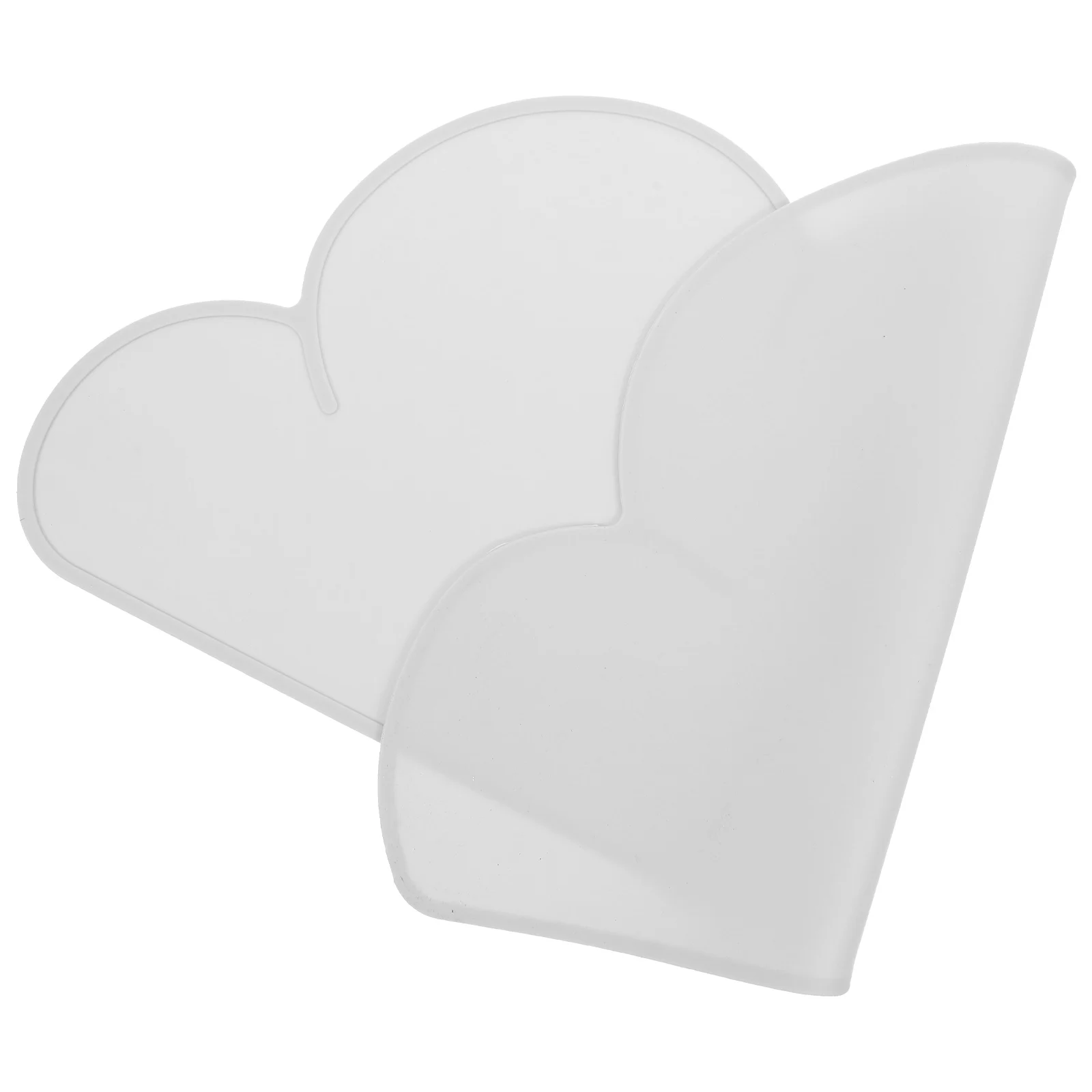 

Waterproof Anti Food Mat Bowl Puppy Feeding Placemat Silicone Pet Food Pad Cloud Insulated Mat Shape Gray Fits Bowls