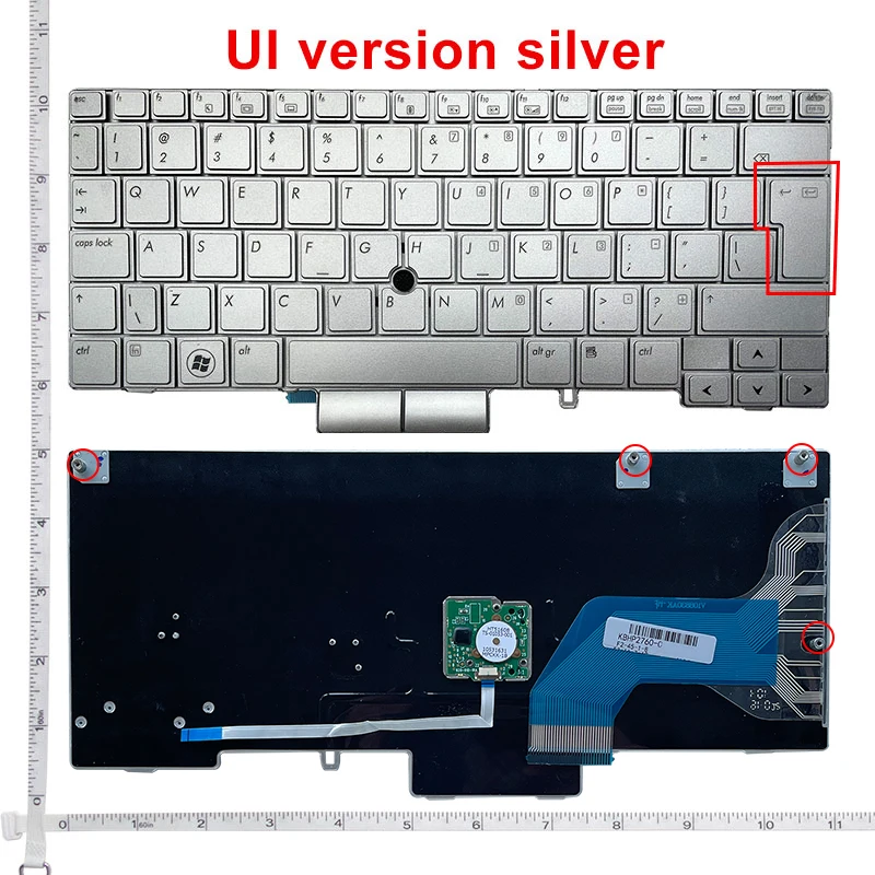 US/RU New FOR HP Elitebook 2760 2760P 12.1