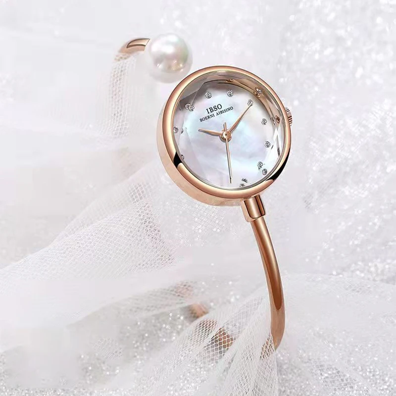 Orologi da polso da donna Casual orologio da polso impermeabile in acciaio inossidabile argento orologi da donna eleganti con diamanti al quarzo da donna piccoli dorati