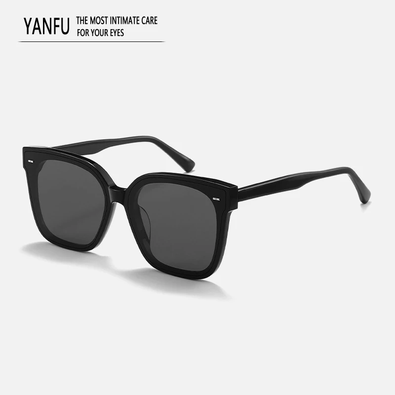 

Квадратные солнцезащитные очки с градиентом, женские модные ацетатные очки, мужские черные, модные, UV400, уличные, для путешествий, ретро, зимние очки, женские 146 мм