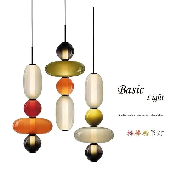 

Ltalian Creative Colored Glass LED Floor Lamp Living Room Bedroom Study Desk Lamp Indoor Lighting Decoration Candy Chandelier