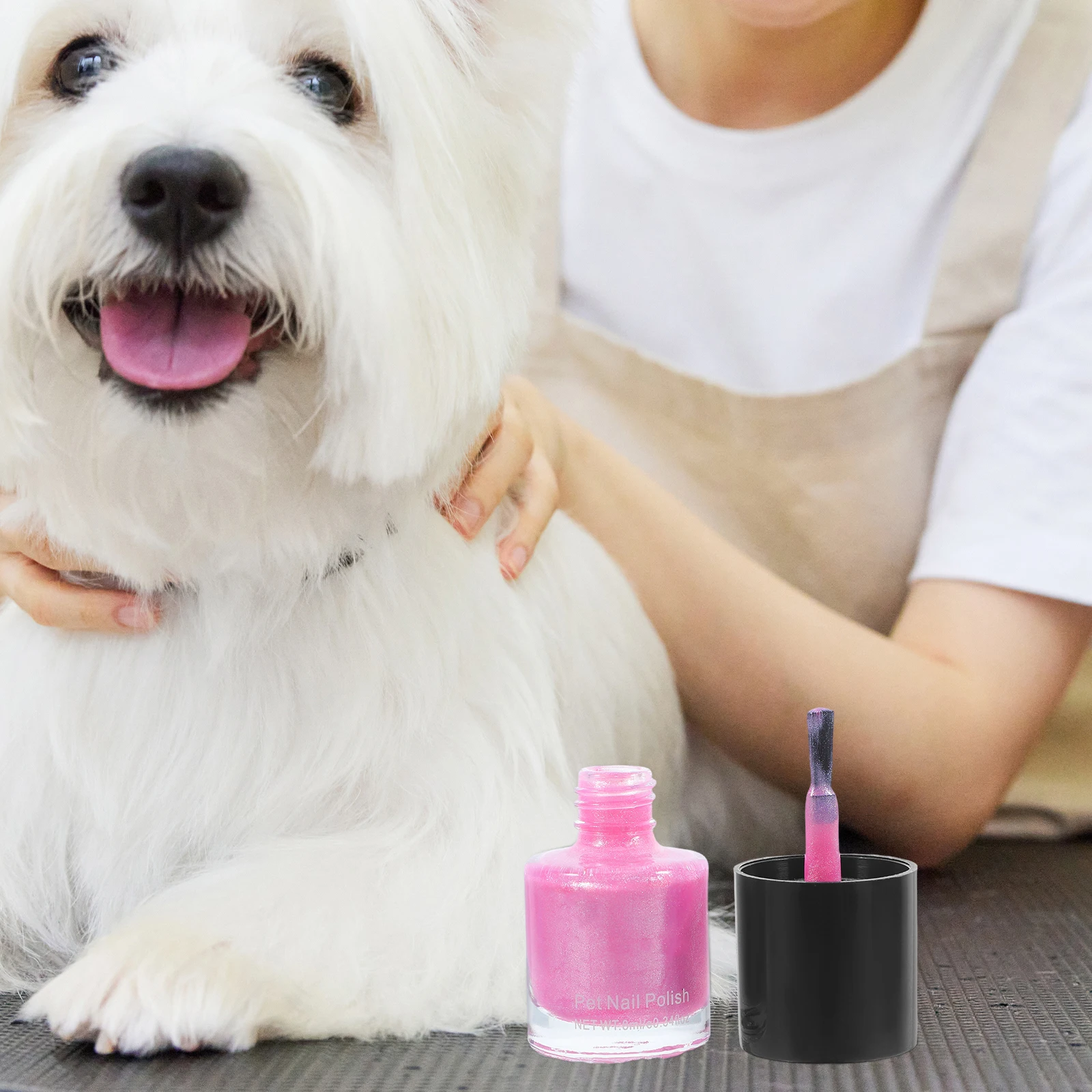 

6 Pcs Dog Nail Polish Pet Supplies Fast Drying Non Toxic Certified Colorful Nails