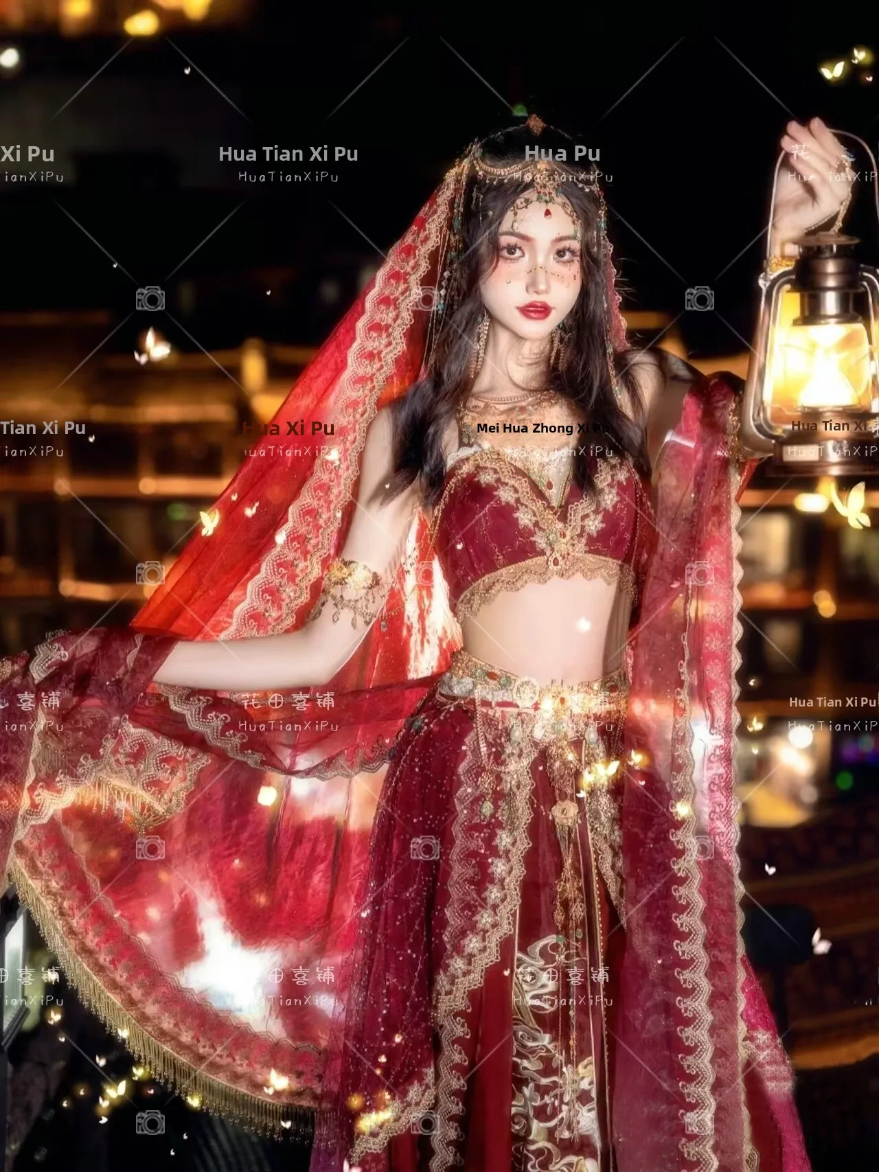 

Western Princess Photography Costume Ethnic Flavor Travel Photography Studio Props Women's Traditional Clothing Stage Outfit