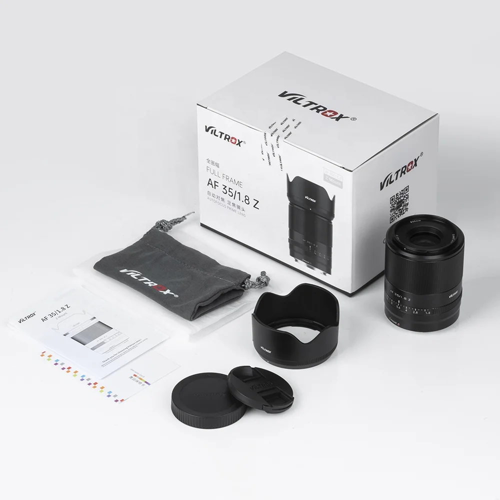 Viltrox 35mm F1.8 Autofocus Full Frame Groothoek Groot Diafragma Prime Lens voor Nikon Z Mount Z5 Z6II Z7 Z50 ZFC Camera Lenzen