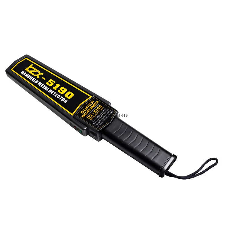 

New ultra-high sensitivity handheld metal detector charging station factory security inspection KZX-5190 cross-border