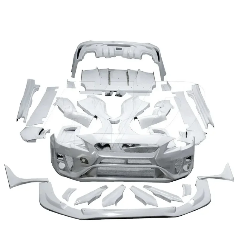 for  Subaru Impreza 11 Sti Vab 2015-2018 V Style Fiber Glass Wide Ver Body Kits
