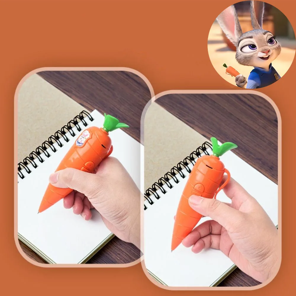 Zootopia Judy Hopps Carrot Voice Recorder Pen - Real Sound Recording Function, Cute Cartoon Back To School Gift for Kids