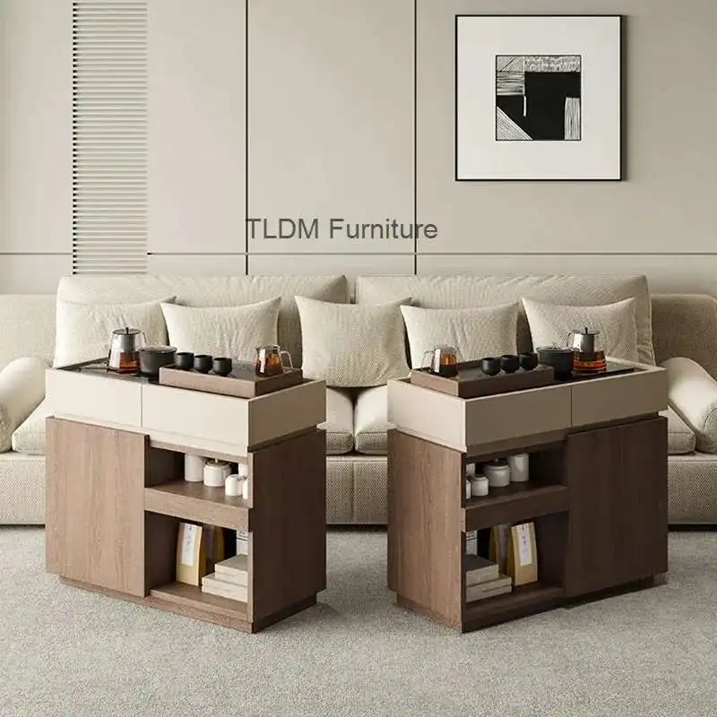 

Nordic Storage Coffee Table Beauty Trendy Exquisite Glamour Side Table Space Saving Mesa De Centro Sala Living Room Furniture
