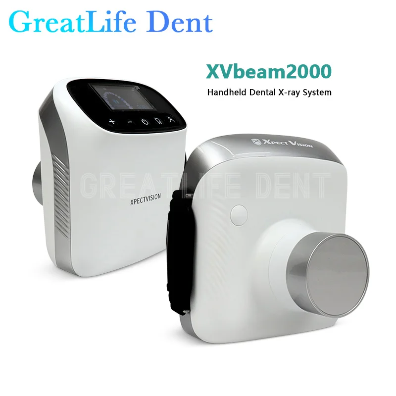 Mexico RU EU In Stock Greatlife XVbeam2000 Portable Dental X Ray Camera Handheld HyperLight Xray Machine RVG Image Sensor System