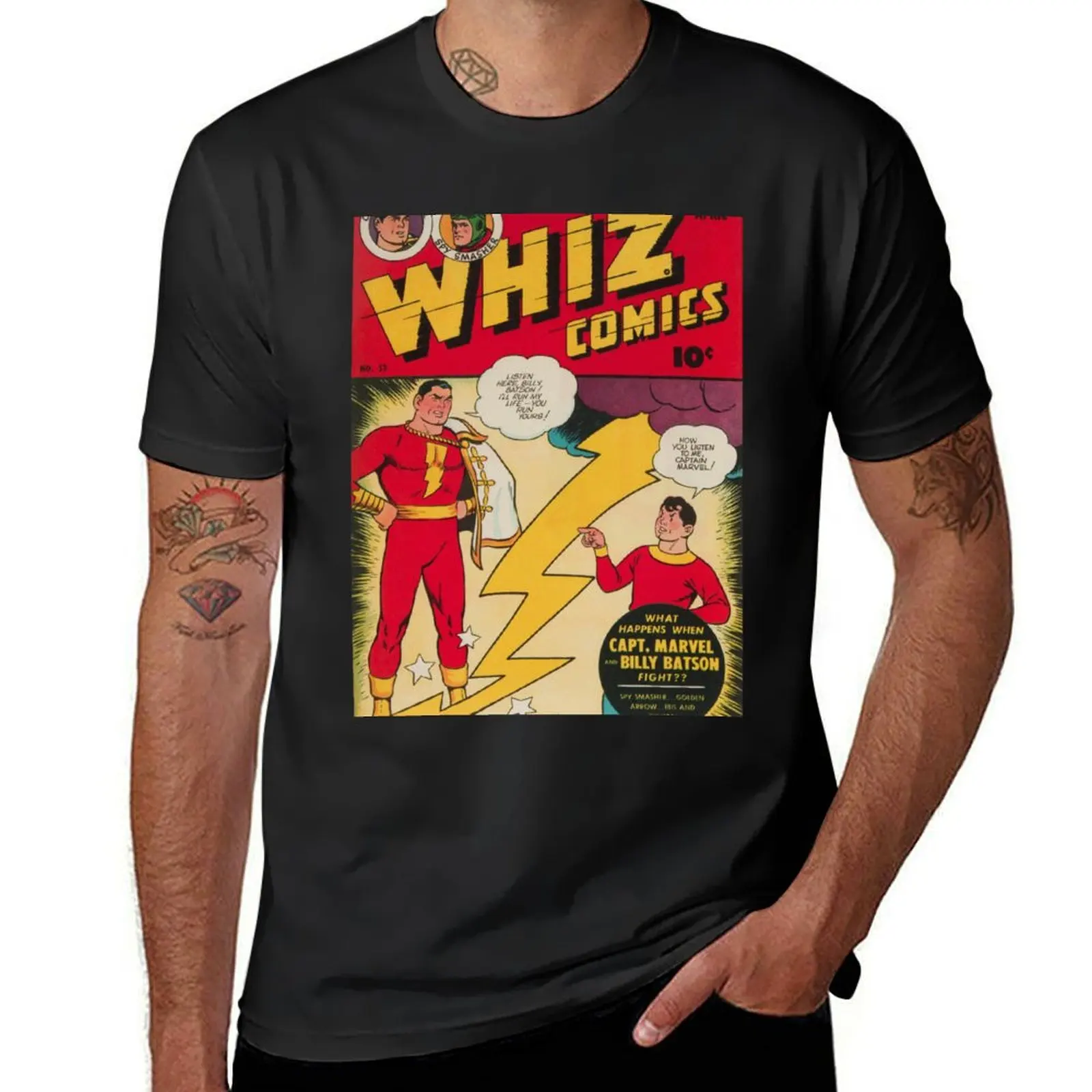 WHIZ Comics #53 T-Shirt new edition heavyweights for a boy t shirt men