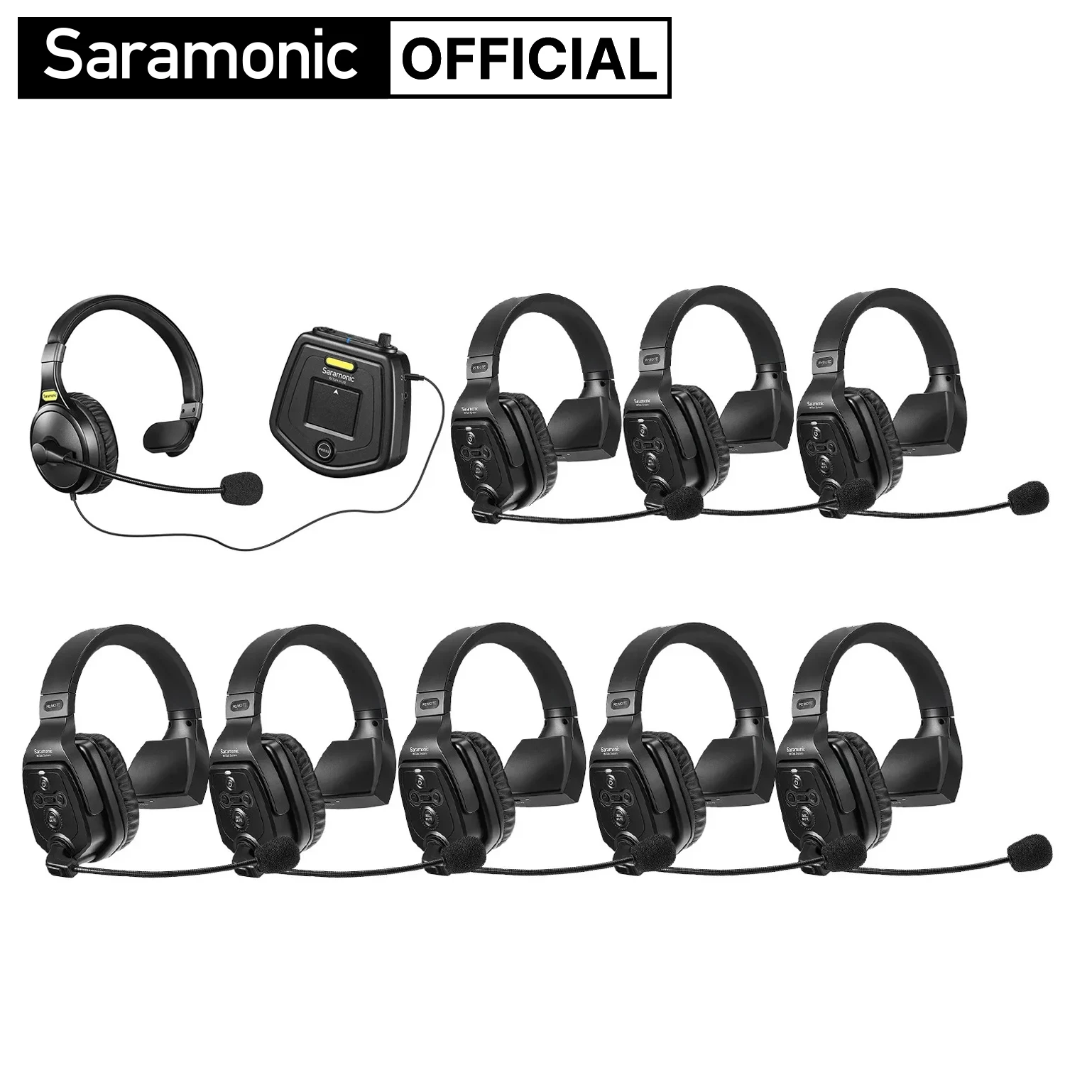 

Беспроводная гарнитура Saramonic Witalk WT9S, полностью дуплексная, с микрофоном, для поездок на лодке, для работы в команде