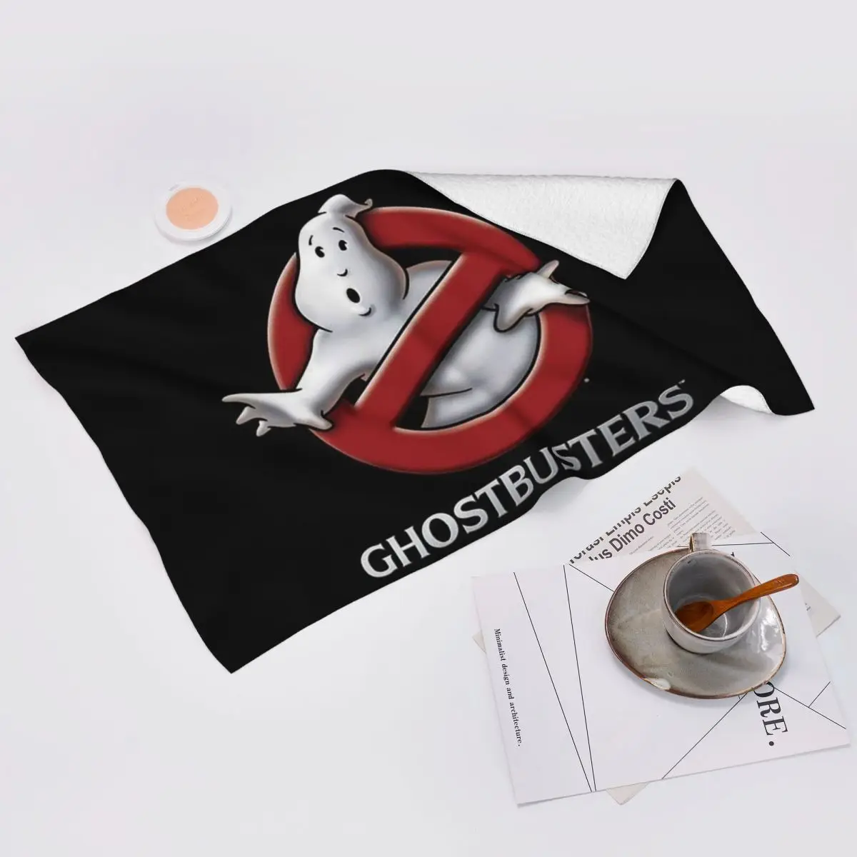 Custom The GhostBusters Logo Pattern Soft Face Towel Quick Dry Pool Bath Cotton Towels Absorbent