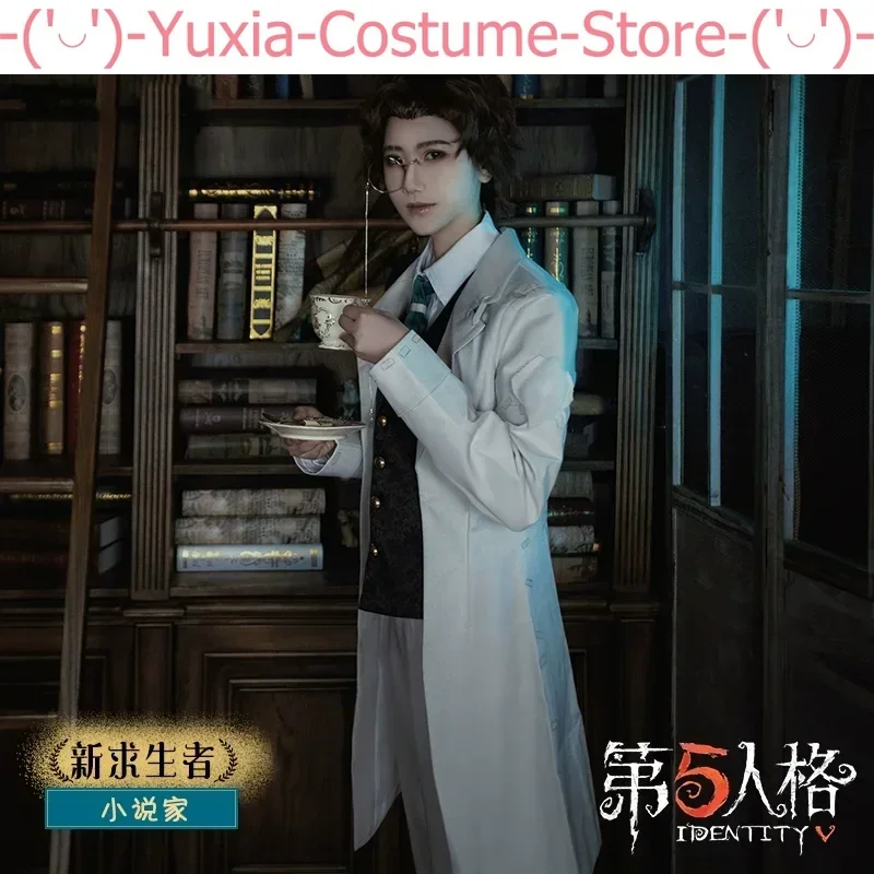 Identity V Cos Orpheus Novelist Cosplay Costume Cos Game Anime Party Uniform Hallowen Play Role Clothes Clothing New Full