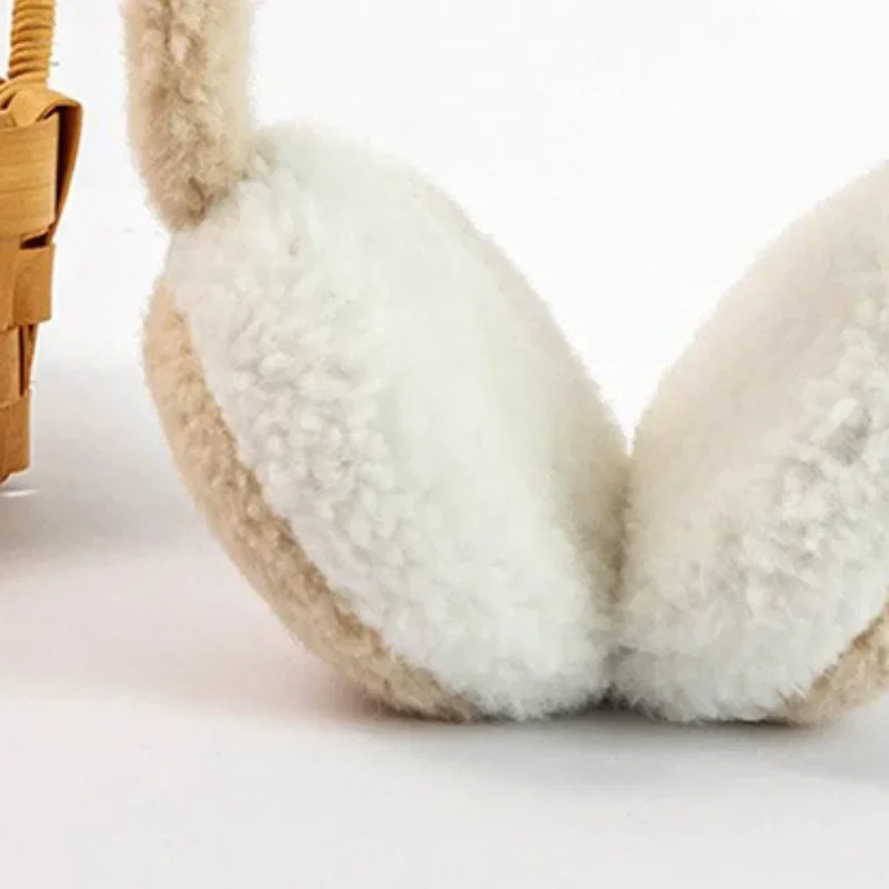 لطيف آذان الدب أفخم غطاء للأذنين الأطفال الكرتون الحيوانات الشتاء الدافئة تدفئة النساء الرجال فو فروي غطاء للأذنين عقال الأذن يغطي #1