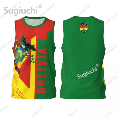 Sommar 3D-tryckt Bolivia fotbollströja för män Mode 2025 Kortärmad t-shirt för barn Sportfotbollströja T-shirts 10 best sales Bolivia-toppen - №10