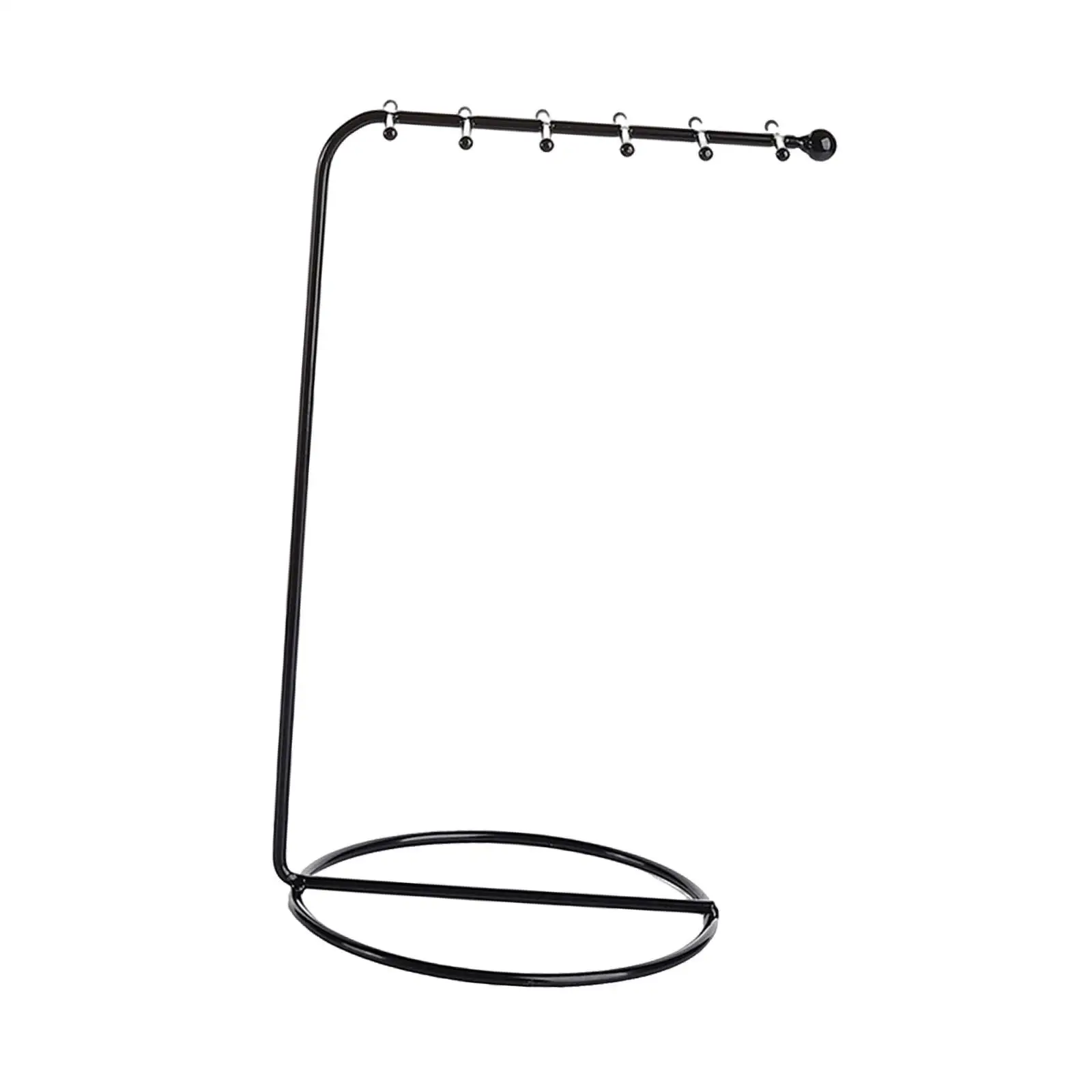 

Necklace Organizer Tabletop Metal Stylish Multipurpose Jewelry Display Stand for Keychains Pendants Bangles Necklaces Trinkets