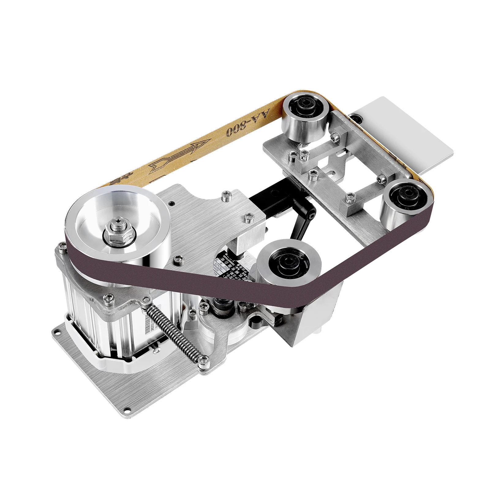 Elektrischer Mini-Bandschleifer, Poliermaschine, 550 W DC, bürstenloser Motor, 30 m/s, für Metallverarbeitung, Schmuckherstellung – Detail 14