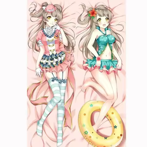 Anime Kawaii Beauty Girls Dakimakura Love Live! Yazawa Nico Pillow Case Hugging Body Waifu Gift Bedding Decor Pillowcase