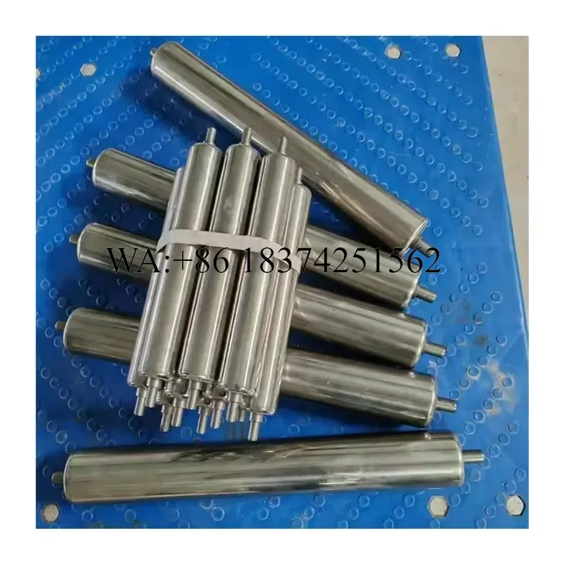 Wmwmnu Stainless Steel Spring Loaded Gravity Conveyor Roller Dia 25 32 38 50 60mm Length 100 200 300 400 500 600mm for Roller