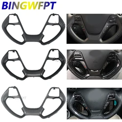 BINGWFPT Steering Wheel Frame Car Panel No Buttons Three Color Car Switch Panel for Kia K3 K3S Cerato Ceed JD Rio 3