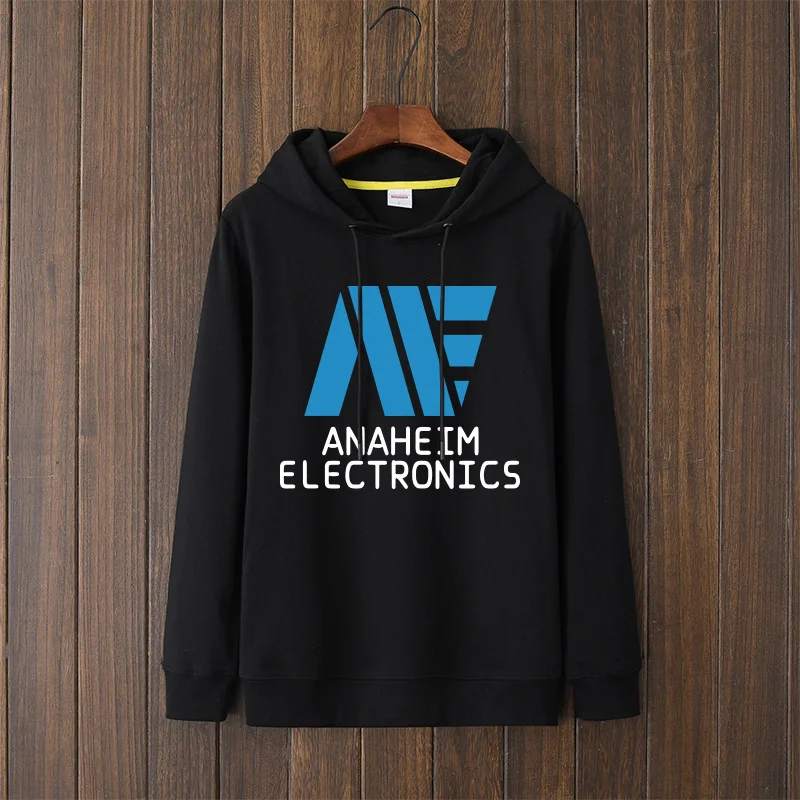 

Свободный худи-свитшот Anaheim ex Crew Ne Pullover, повседневная уличная одежда, смесь хлопка и полиэстера, геометрический принт