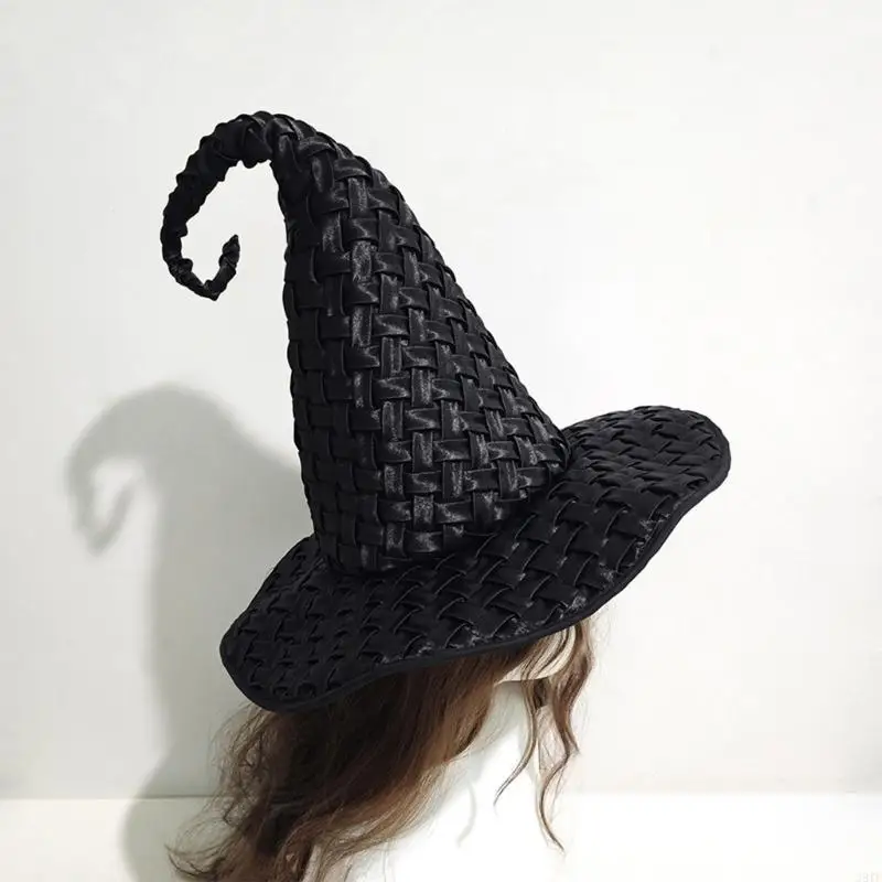 2025 Nuovo Twist Wizard Hat Halloween Hat Witch Hat Halloween Costume Witch Hat Party Wizard Hat Stage Performance Props