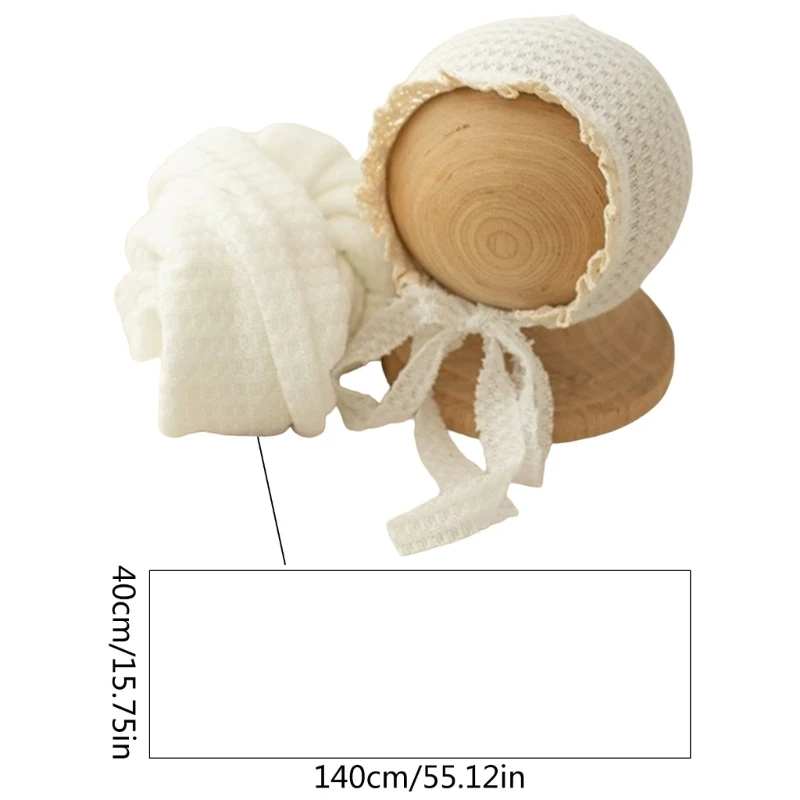 Newborn Photo Costume Hat Wrap Blanket Baby Shower Gift Photography Clothing