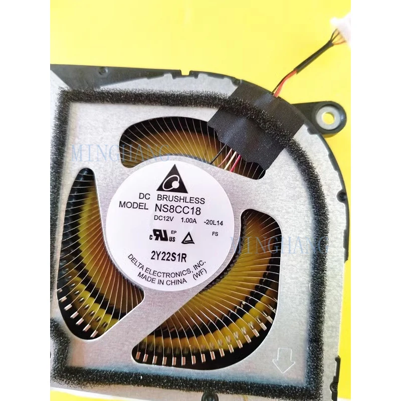 M   New For Acer Predator Triton 14 PT14-51 GPU Fan NS8CC18-20L14 DC12V Metal Leaf