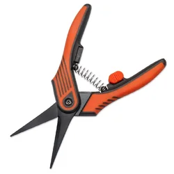 Pruner Gardening Hand Pruning Shear Straight Stainless Steel Blades Ultra Sharp Garden Scissors For Flowers Harvesting Fruits